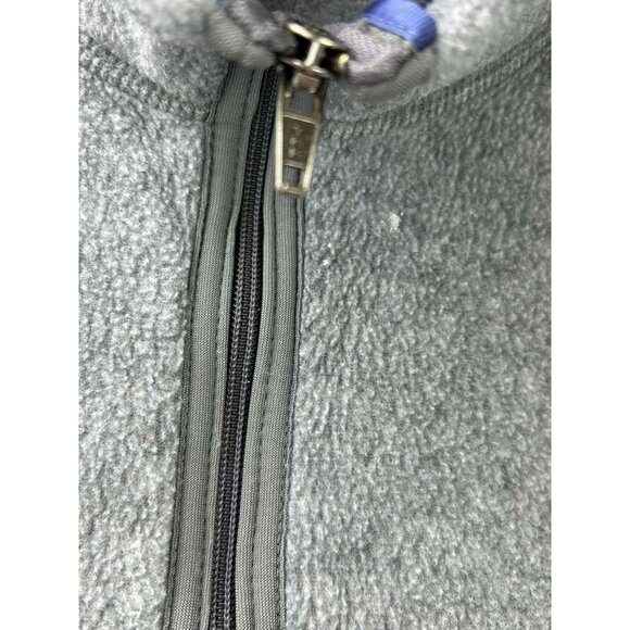 Vintage Patagonia Synchilla Men's Size Large Fleece Vest Gray Front Pockets - Picture 12 of 15